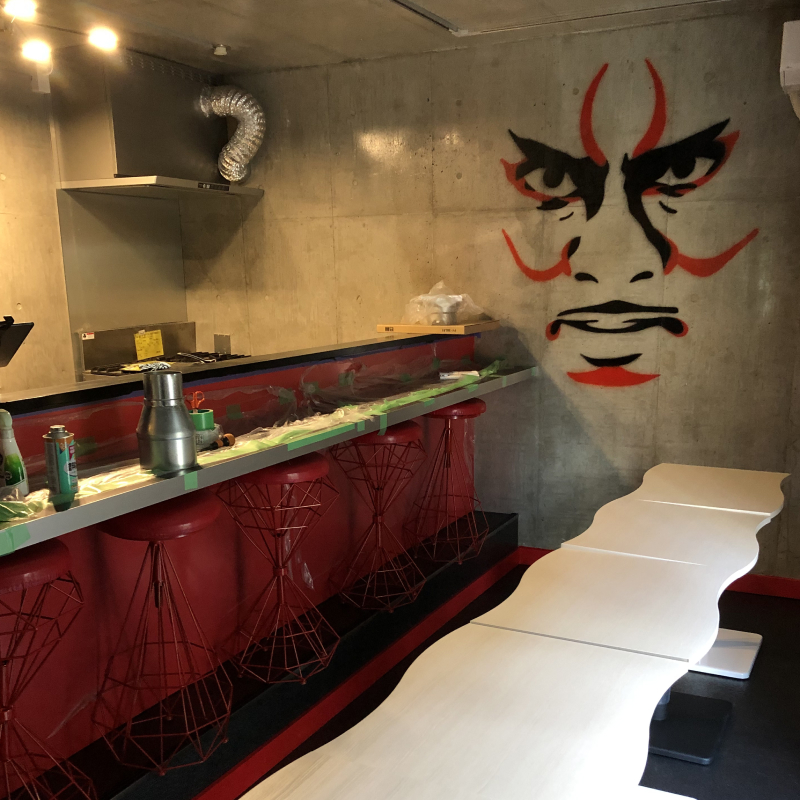 施工を手掛けた店舗内観1