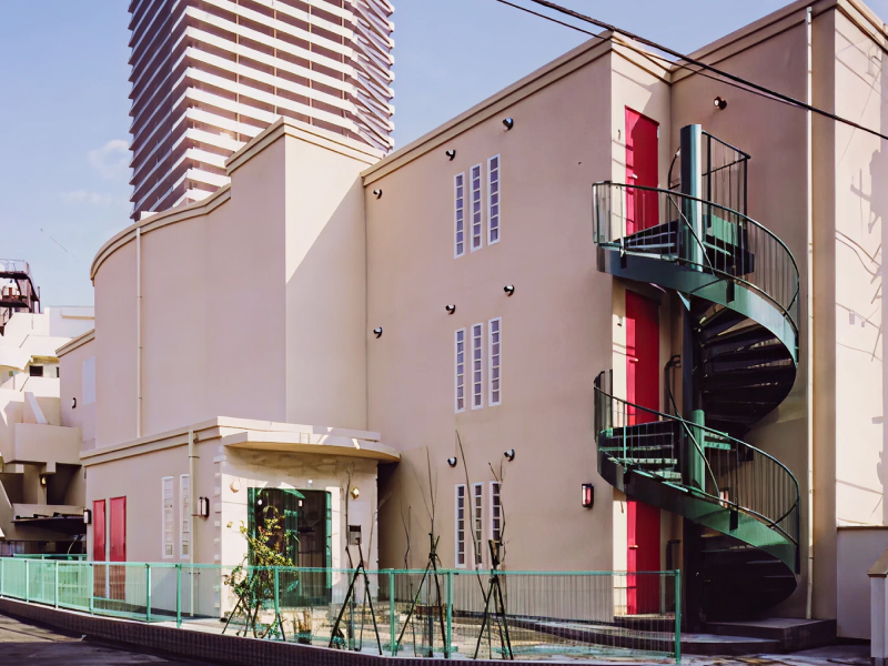 施工を手掛けた店舗外観1